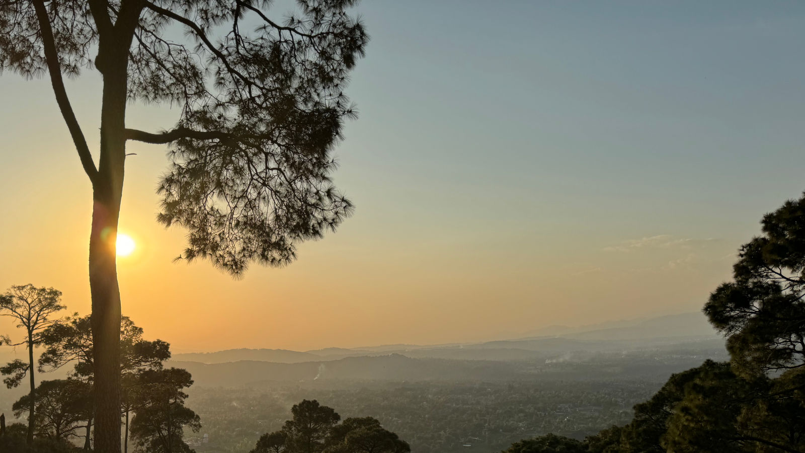 Sunset at Ashram